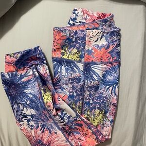 Calia Floral Patterned Cropped Leggings